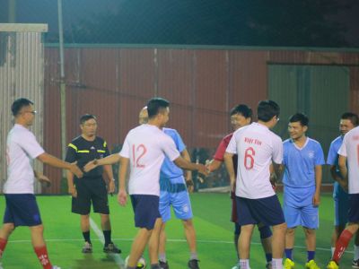 Việt Tín tài trợ và tham gia giải bóng đá chung cư Thông tấn xã Việt Nam